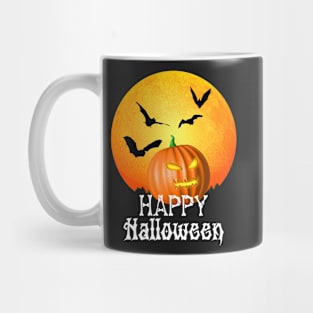 Jack O Lantern Happy Halloween Pumpkin Mug